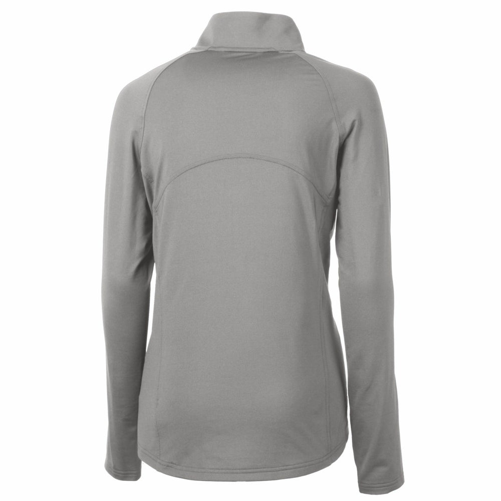 Philadelphia Eagles  Cutter & Buck Women's Gridiron Classics Logo Adapt Eco Knit Stretch Recycled Half-Zip Pullover Top