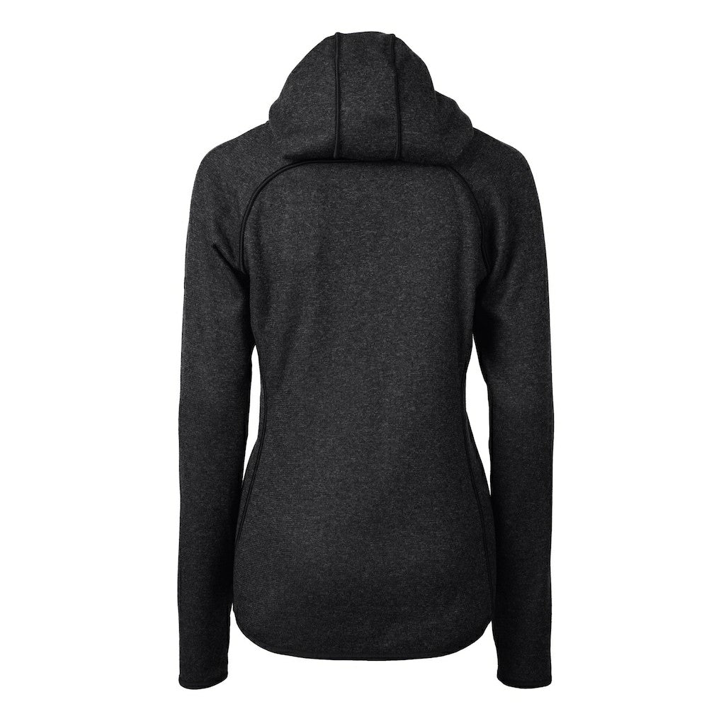 Philadelphia Eagles  Cutter & Buck Women's Gridiron Classics Logo Mainsail Sweater-Knit Full-Zip Hoodie