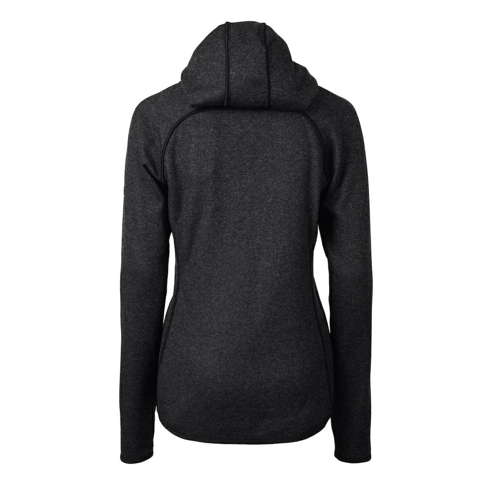 Philadelphia Eagles  Cutter & Buck Women's Gridiron Classics Logo Mainsail Sweater-Knit Full-Zip Hoodie