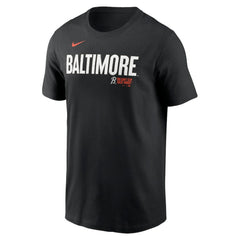 Baltimore Orioles Nike City Connect Wordmark T-Shirt | MLB US