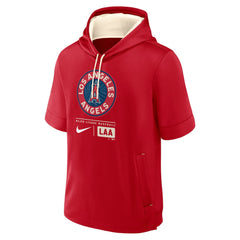 Los Angeles Angels Nike City Connect Color Block Short Sleeve Pullover Hoodie | MLB Shop