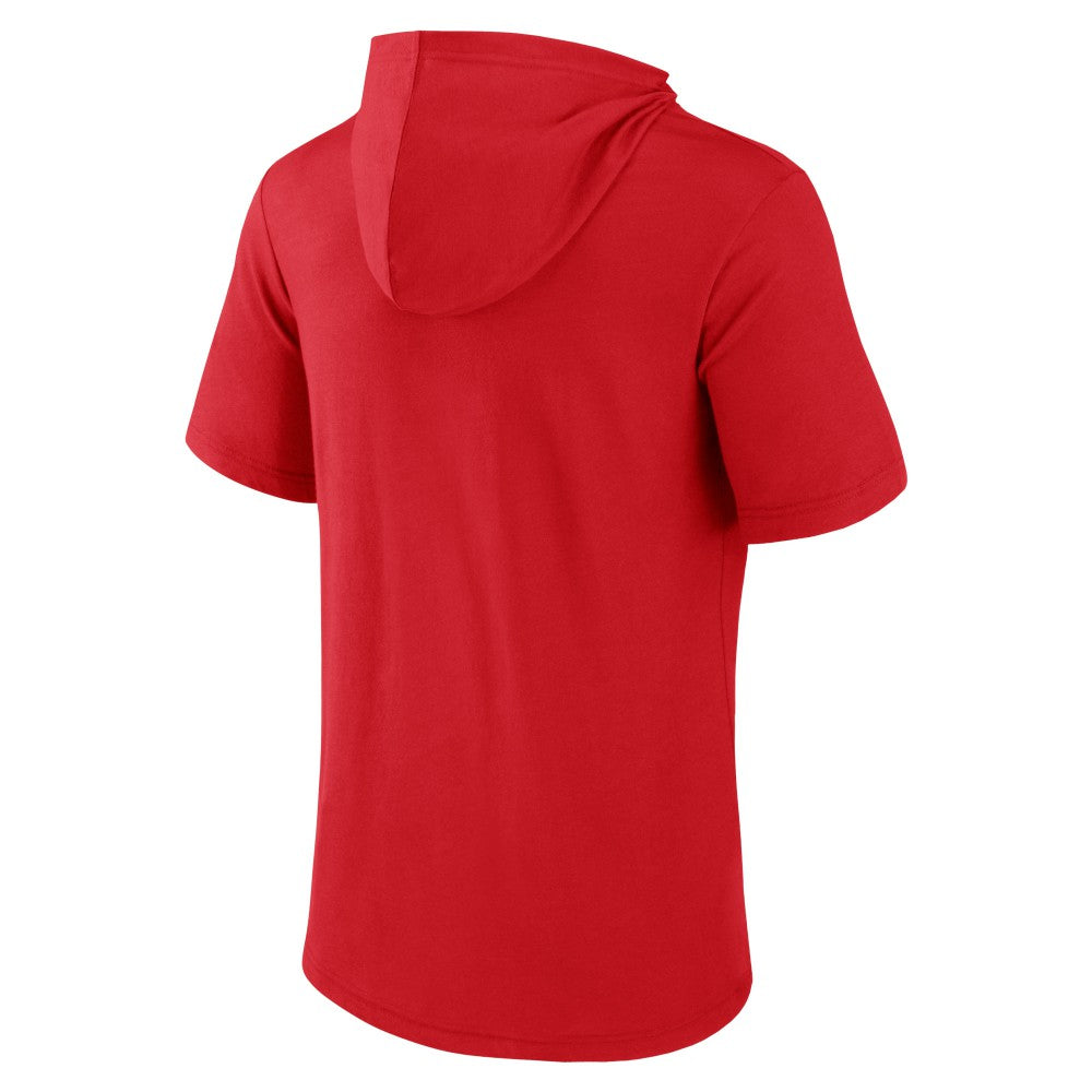 Los Angeles Angels Fanatics Iconic Rebel Short Sleeve Hooded Top | MLB New
