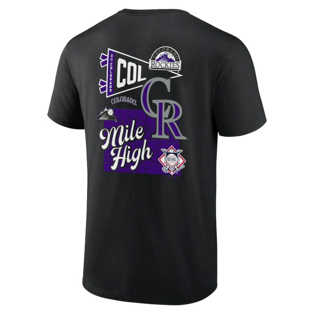 Colorado Rockies Fanatics Split Zone T-Shirt | MLB Near me