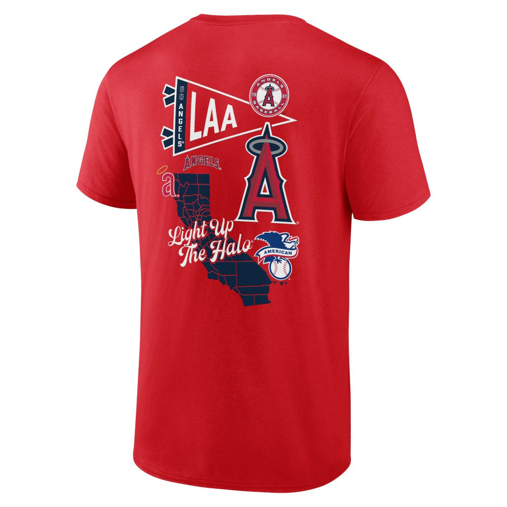 Los Angeles Angels Fanatics Split Zone T-Shirt | MLB New