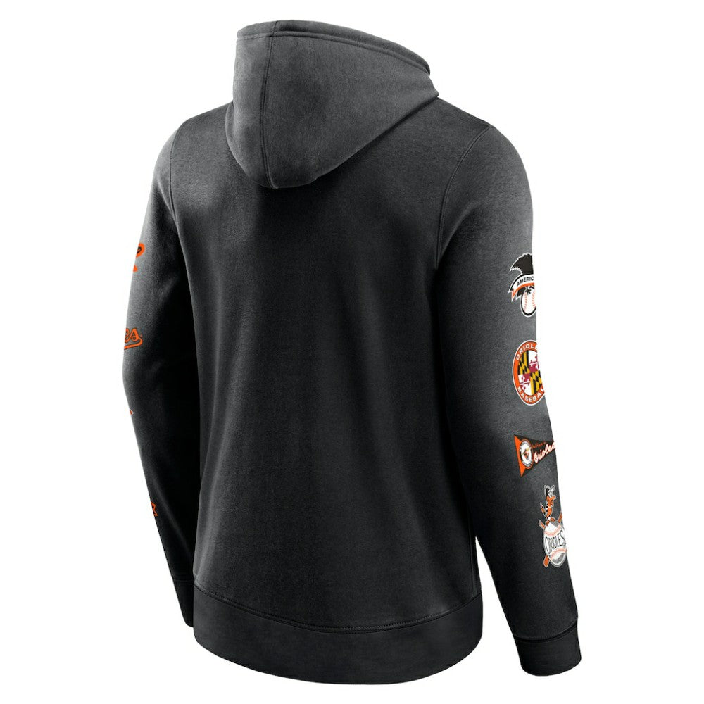 Baltimore Orioles Fanatics Wild Winner Pullover Hoodie | MLB Outlet