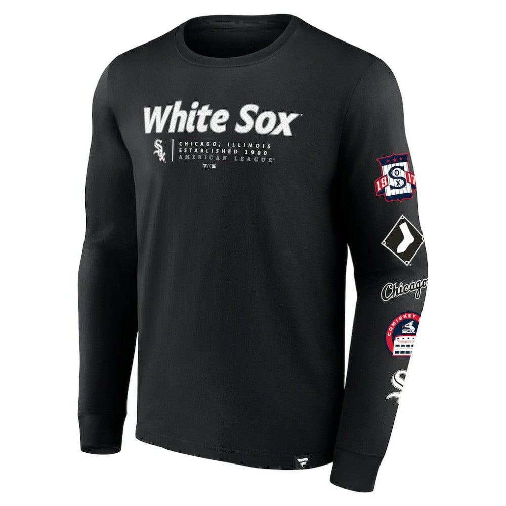 Chicago White Sox Fanatics Strike the Goal Long Sleeve T-Shirt | MLB On Sale