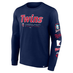 Minnesota Twins Fanatics Strike the Goal Long Sleeve T-Shirt | MLB US
