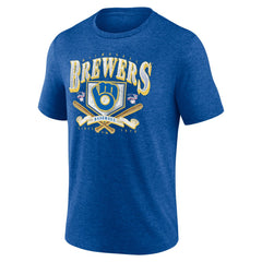 Milwaukee Brewers Fanatics Home Team Tri-Blend T-Shirt | MLB Online