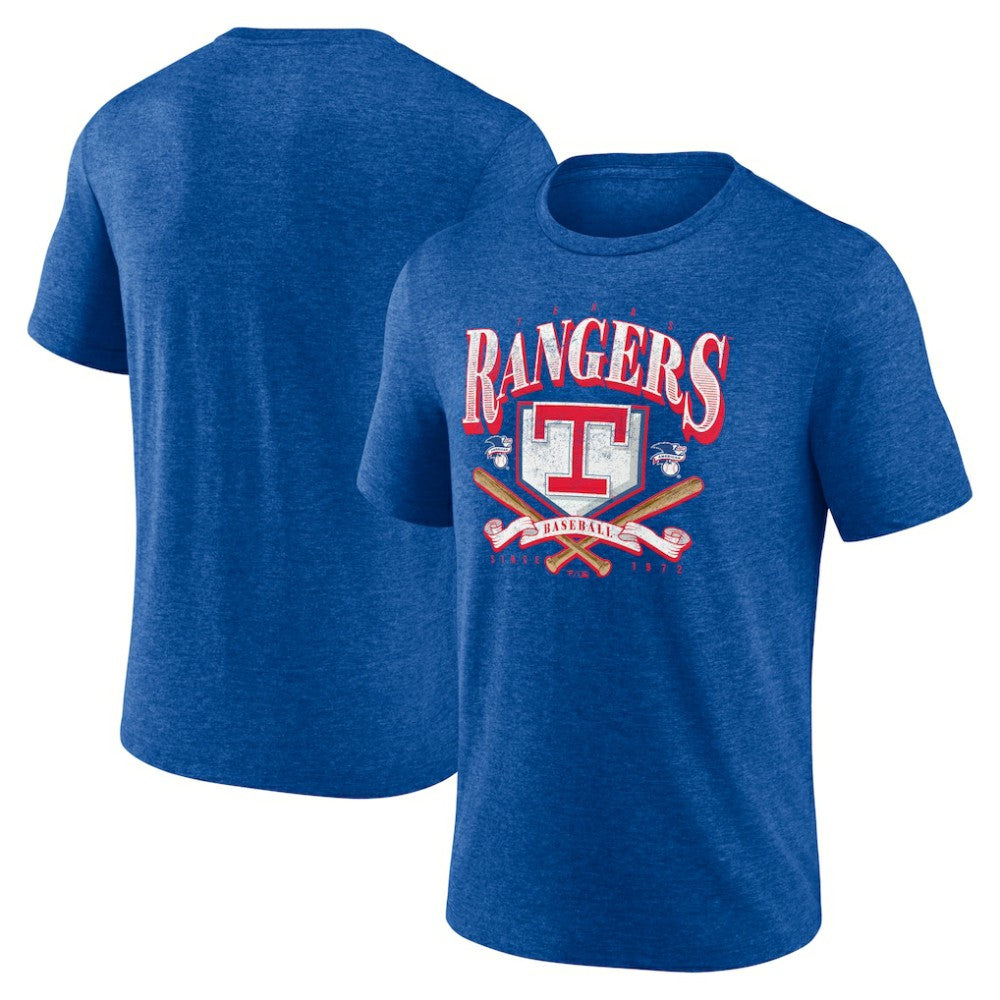 Texas Rangers Fanatics Home Team Tri-Blend T-Shirt | MLB Sale