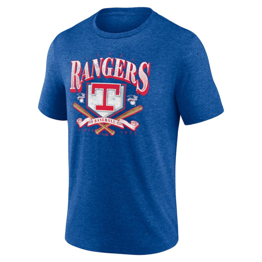 Texas Rangers Fanatics Home Team Tri-Blend T-Shirt | MLB Sale