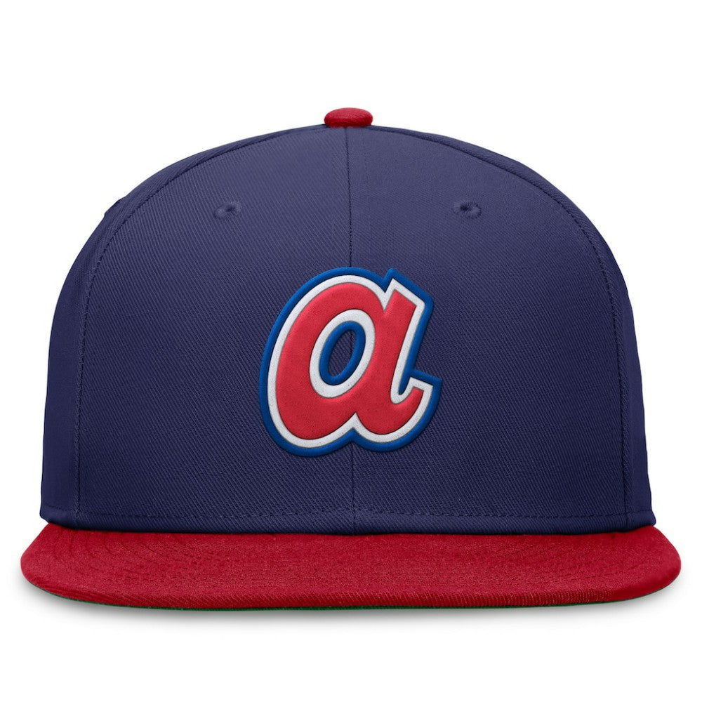 Atlanta Braves Nike Rewind Cooperstown True Performance Fitted Hat | MLB New