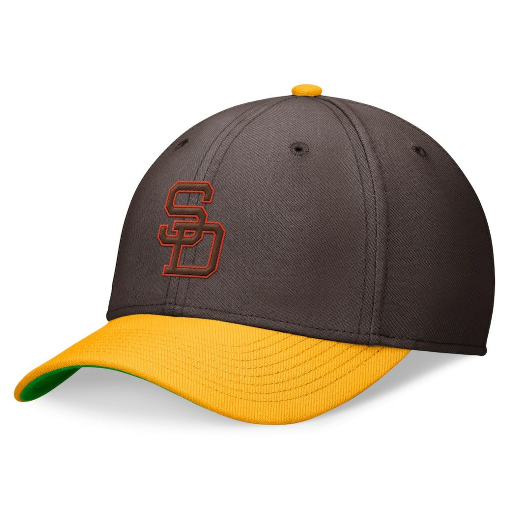 San Diego Padres Nike Cooperstown Collection Rewind Swooshflex Performance Hat | MLB Outlet