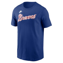 Hank Aaron Atlanta Braves Nike Cooperstown Collection Fuse Name & Number T-Shirt | MLB New