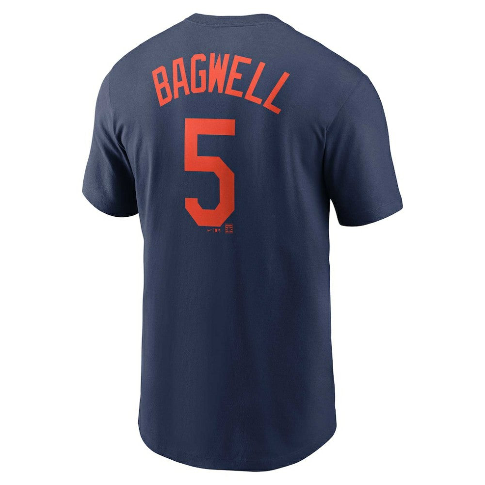 Jeff Bagwell Houston Astros Nike Cooperstown Collection Fuse Name & Number T-Shirt | MLB Discount