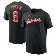 Cal Ripken Jr. Baltimore Orioles Nike Fuse Name & Number T-Shirt | MLB New