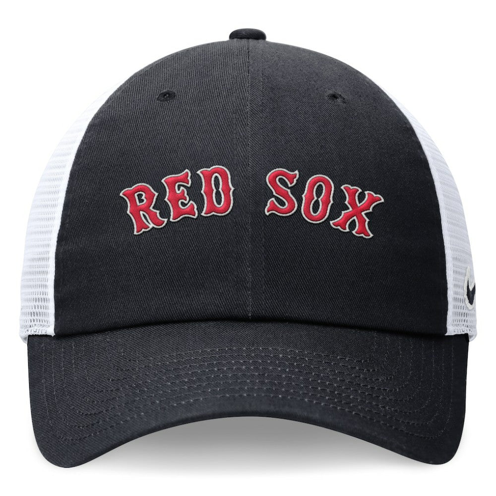 Boston Red Sox Nike Wordmark Adjustable Trucker Hat | MLB Outlet