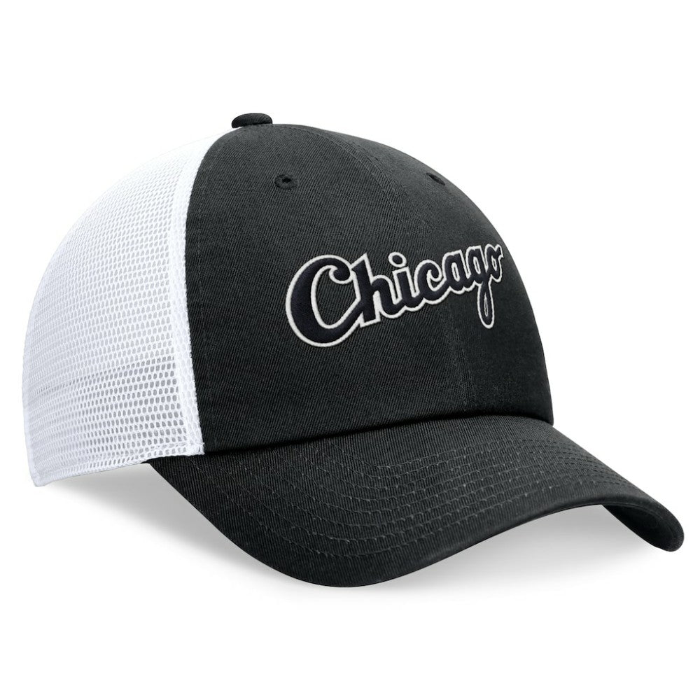 Chicago White Sox Nike Wordmark Adjustable Trucker Hat | MLB For sale