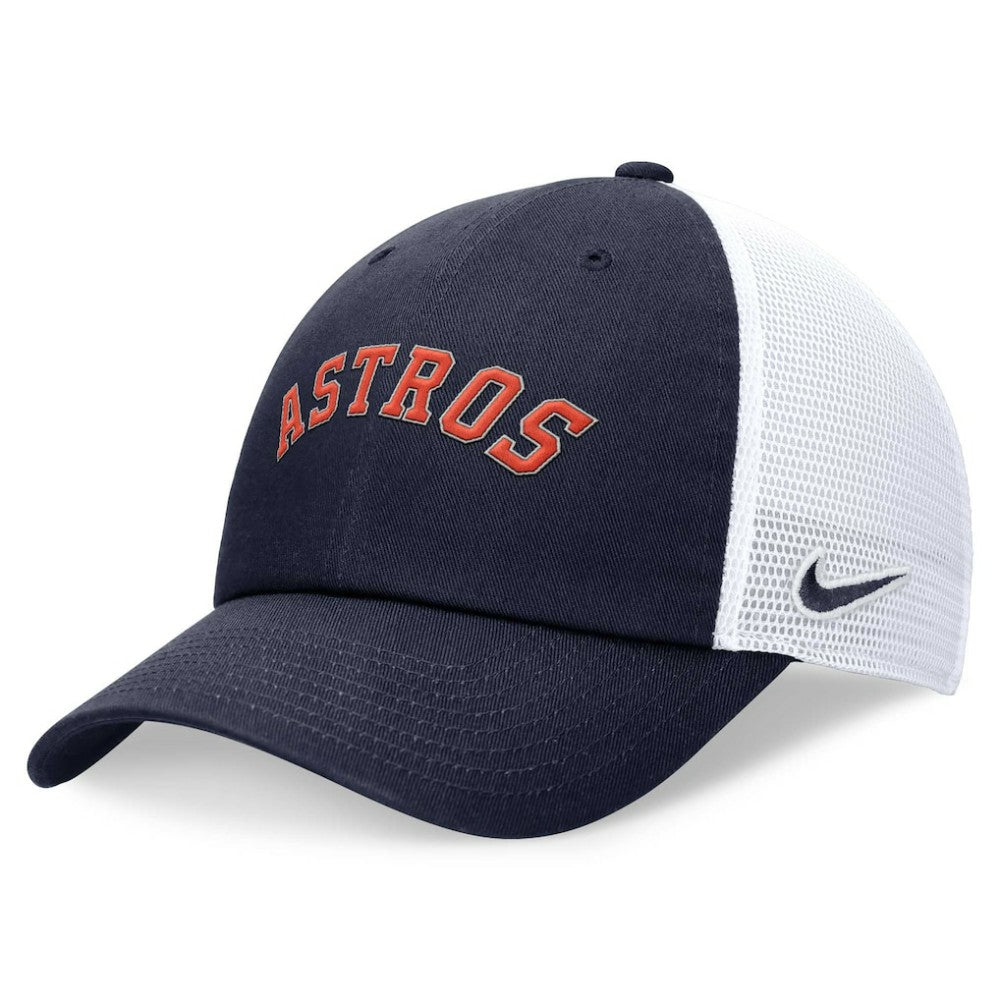 Houston Astros Nike Wordmark Adjustable Trucker Hat | MLB US