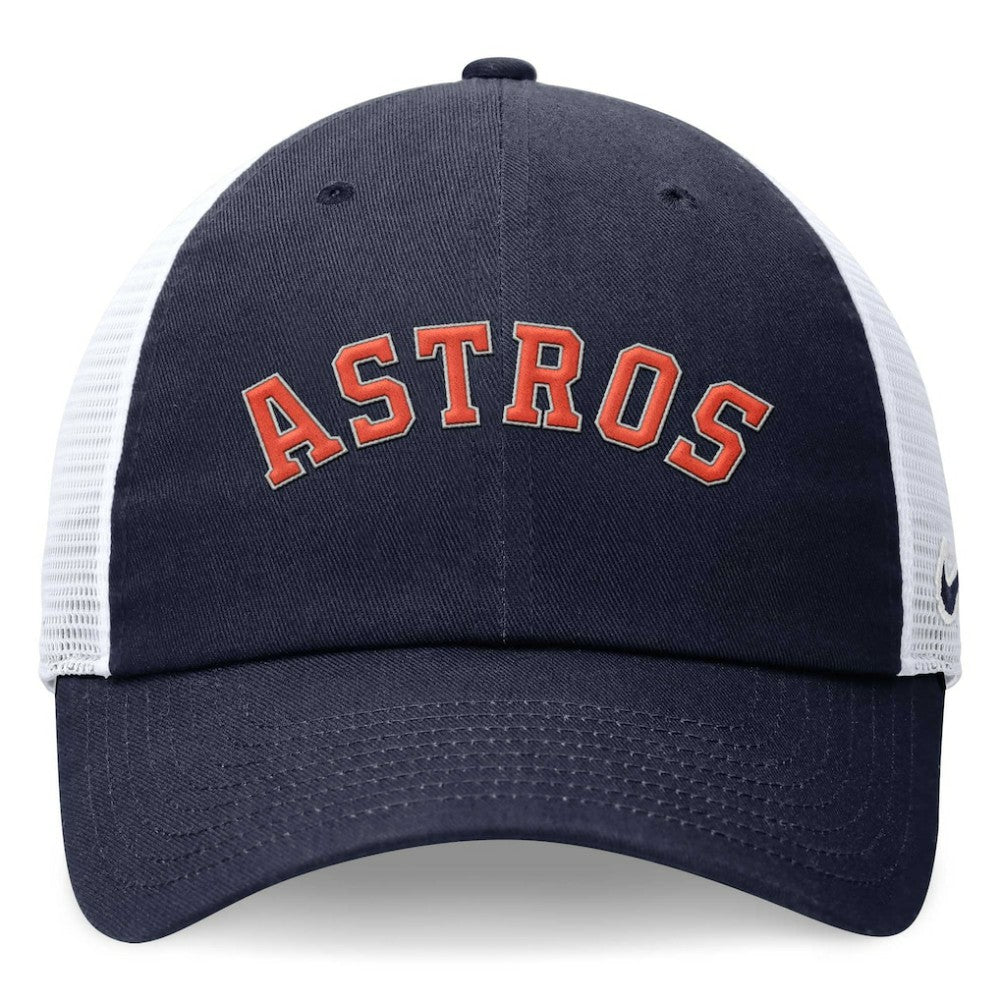 Houston Astros Nike Wordmark Adjustable Trucker Hat | MLB US