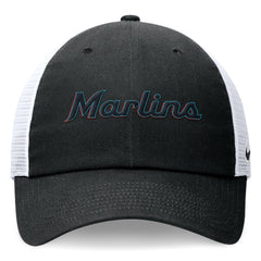 Miami Marlins Nike Wordmark Adjustable Trucker Hat | MLB Sale