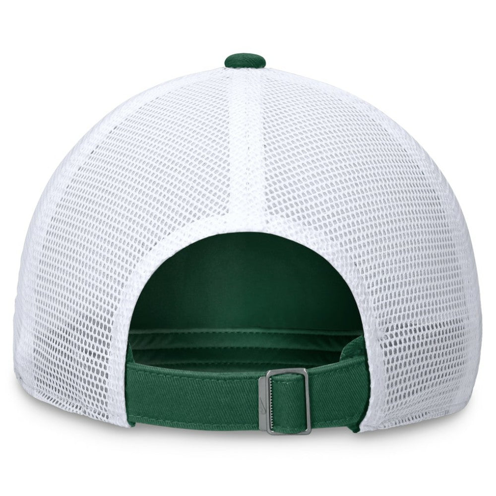 Athletics Nike Wordmark Adjustable Trucker Hat | MLB Outlet