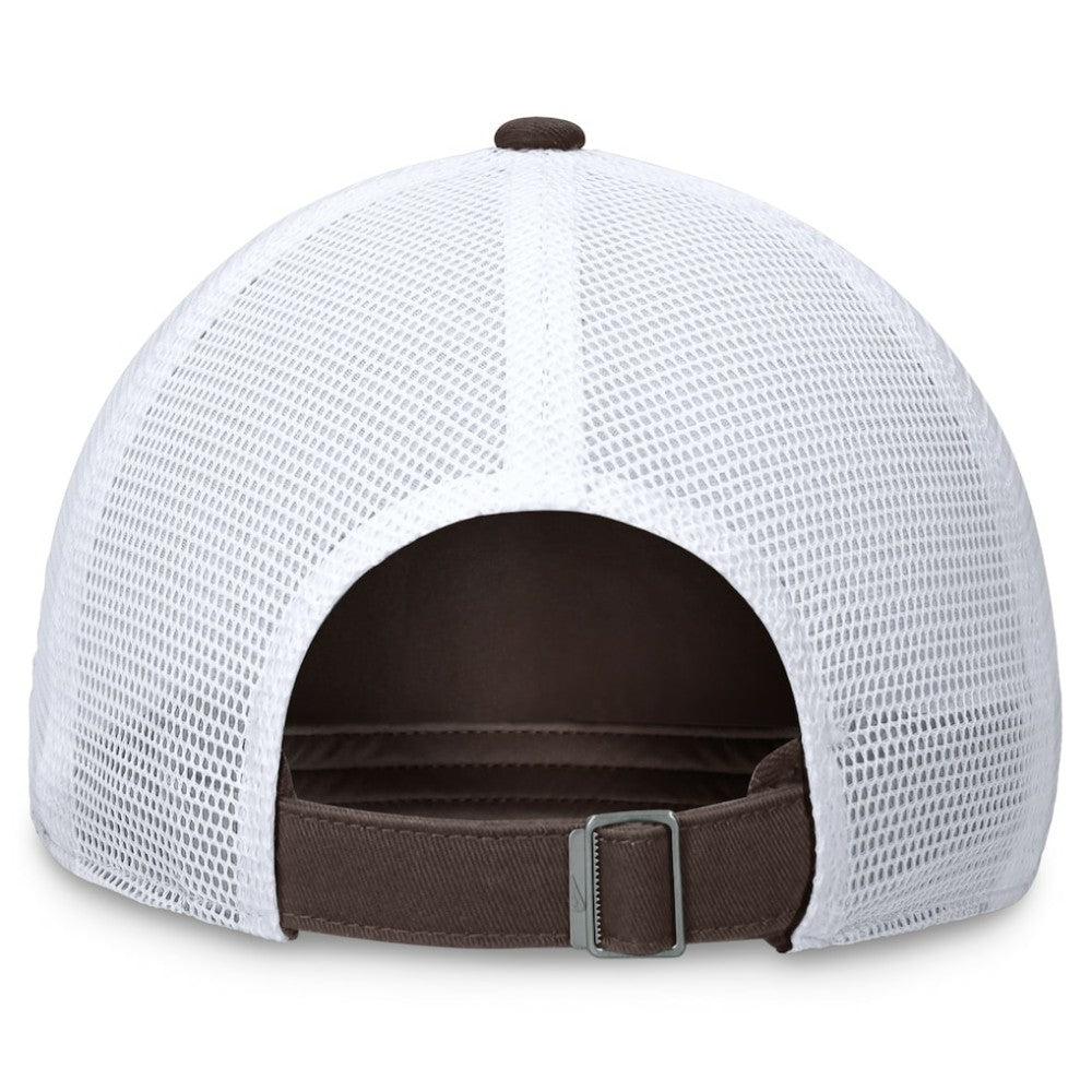 San Diego Padres Nike Wordmark Adjustable Trucker Hat | MLB On Sale