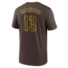 Manny Machado San Diego Padres Nike Legend Name & Number Performance T-Shirt | MLB Near me