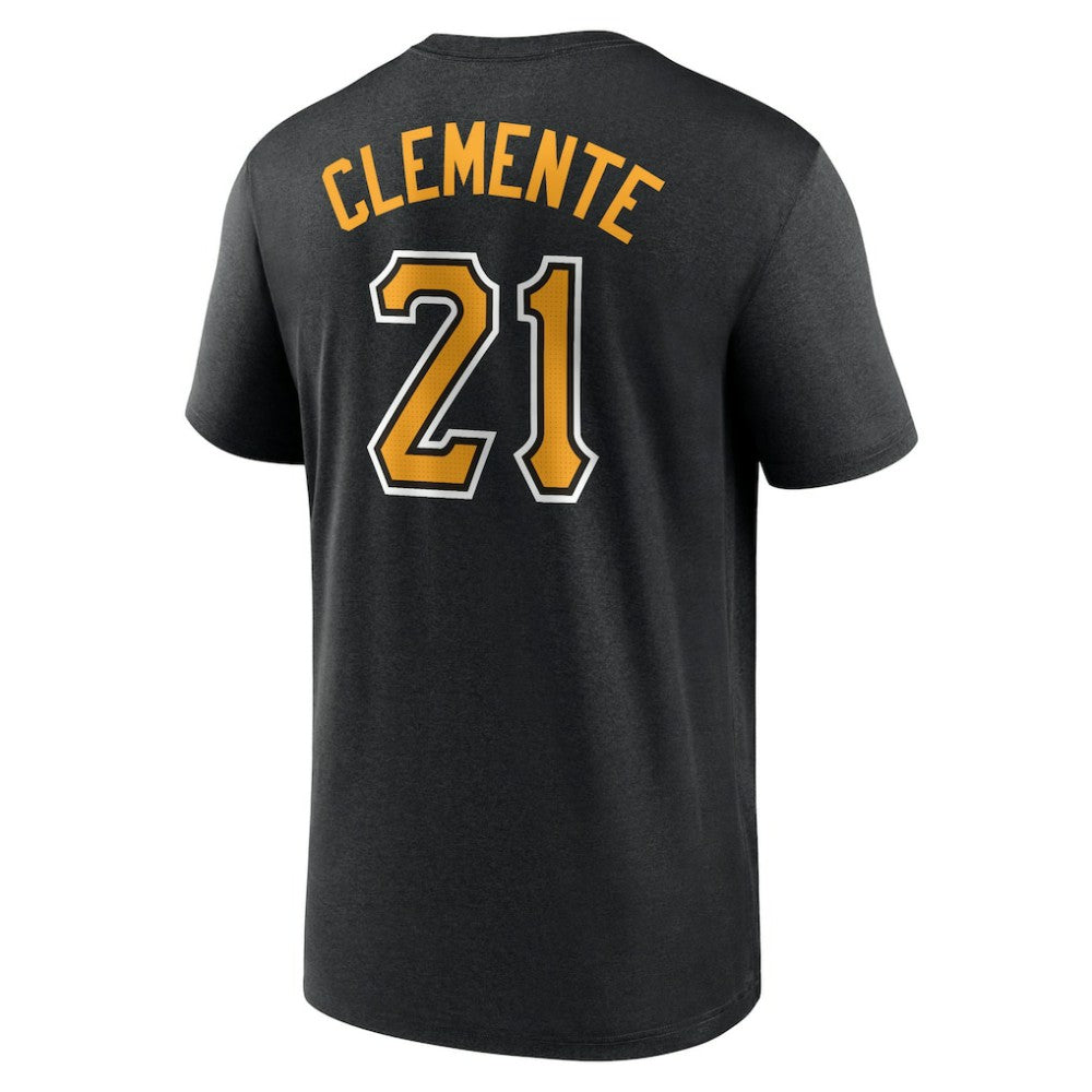 Roberto Clemente Pittsburgh Pirates Nike Legend Name & Number Performance T-Shirt | MLB For sale
