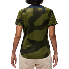 Paris Saint-Germain Jordan Brand Women's 2023/24 Fourth Academy Pro Pre-Match Top Olive - Jordan