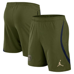Paris Saint-Germain Jordan Brand Youth 2023/24 Fourth Strike Shorts Olive - Jordan