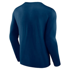 Seattle Kraken Fanatics Strike the Goal Long Sleeve T-Shirt Sale