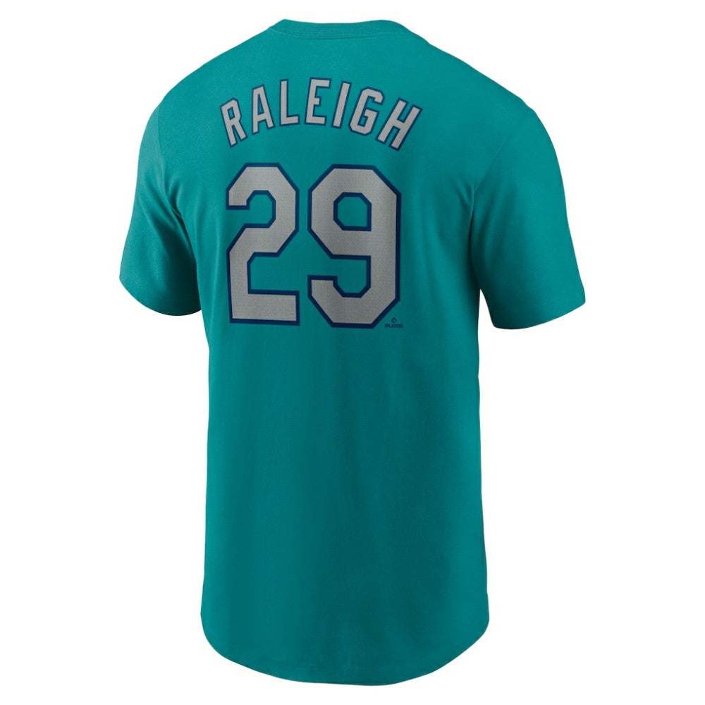 Cal Raleigh Seattle Mariners Nike Fuse Name & Number Inline T-Shirt | MLB Sale