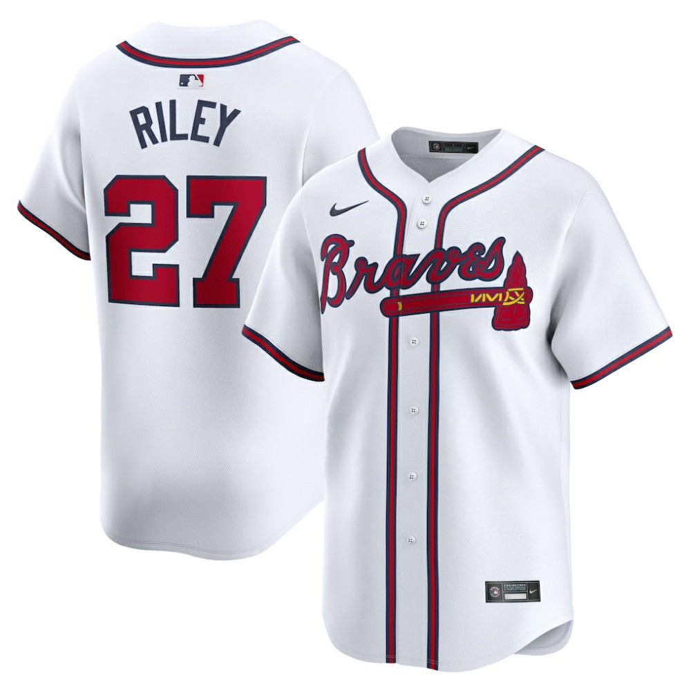 Austin Riley Atlanta Braves Nike Home Limited Player Jersey | MLB US