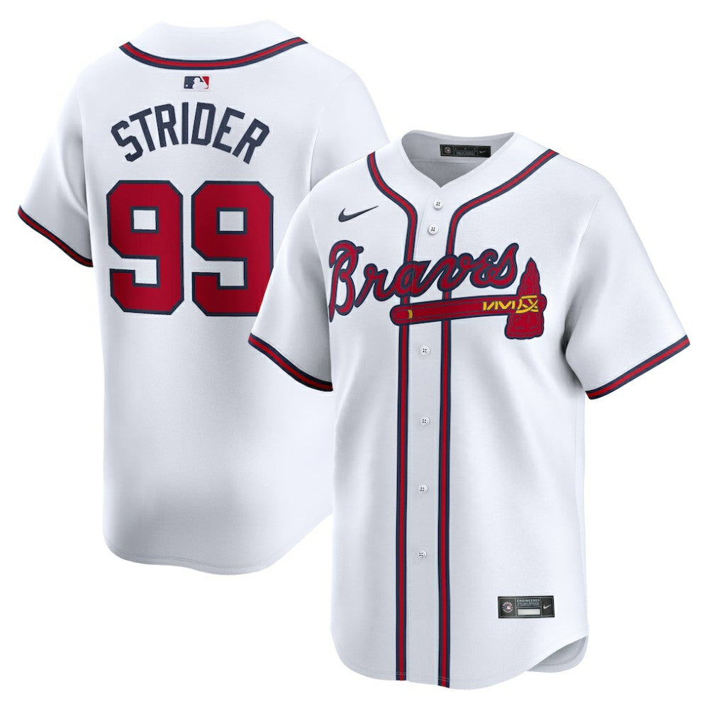 Spencer Strider Atlanta Braves Nike Home Limited Player Jersey | MLB Shop