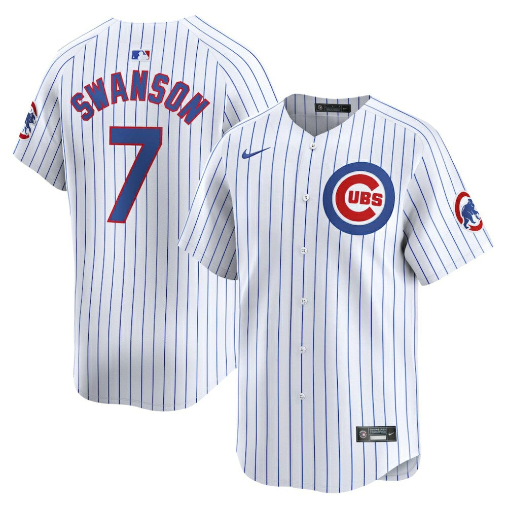 Dansby Swanson Chicago Cubs Nike Home Limited Player Jersey | MLB Near me
