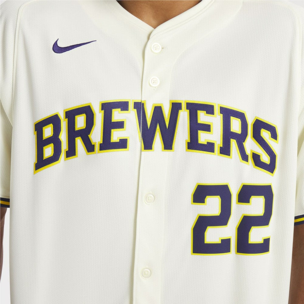 Christian Yelich Milwaukee Brewers Nike Home Limited Player Jersey | MLB Discount
