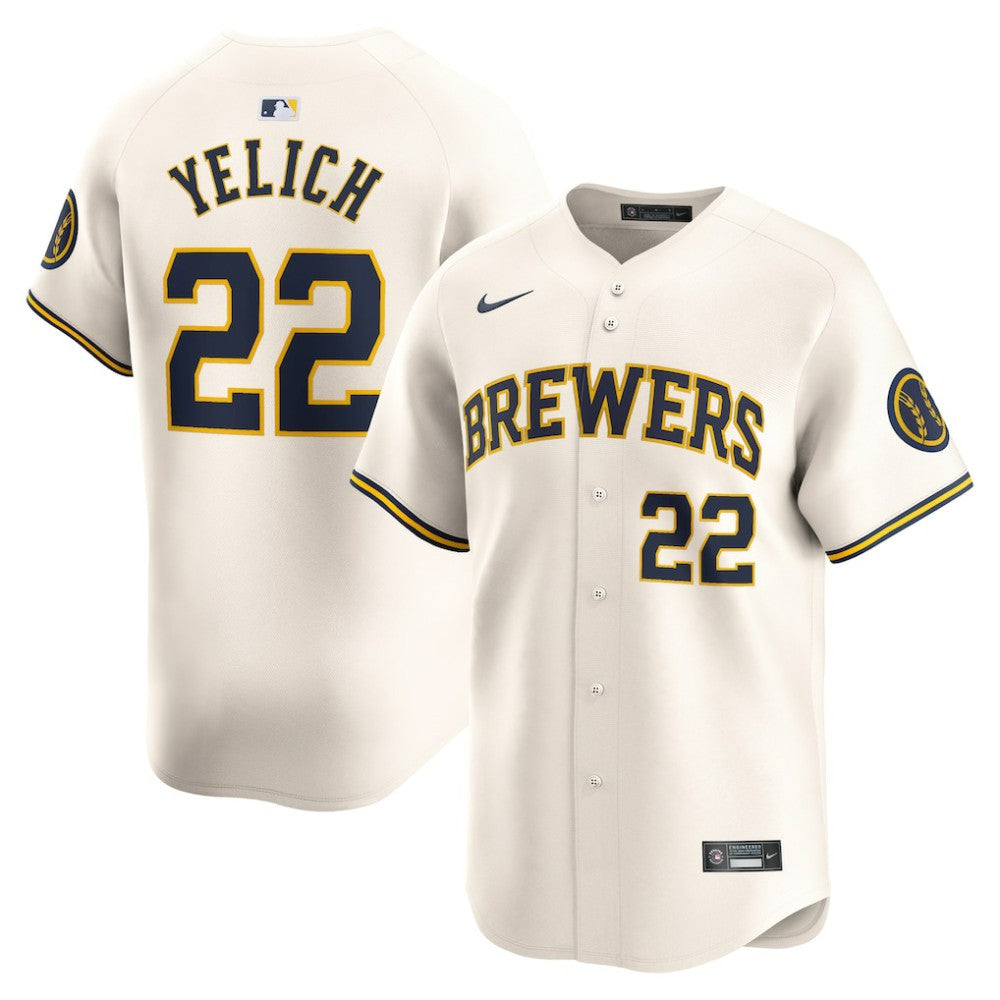 Christian Yelich Milwaukee Brewers Nike Home Limited Player Jersey | MLB Discount