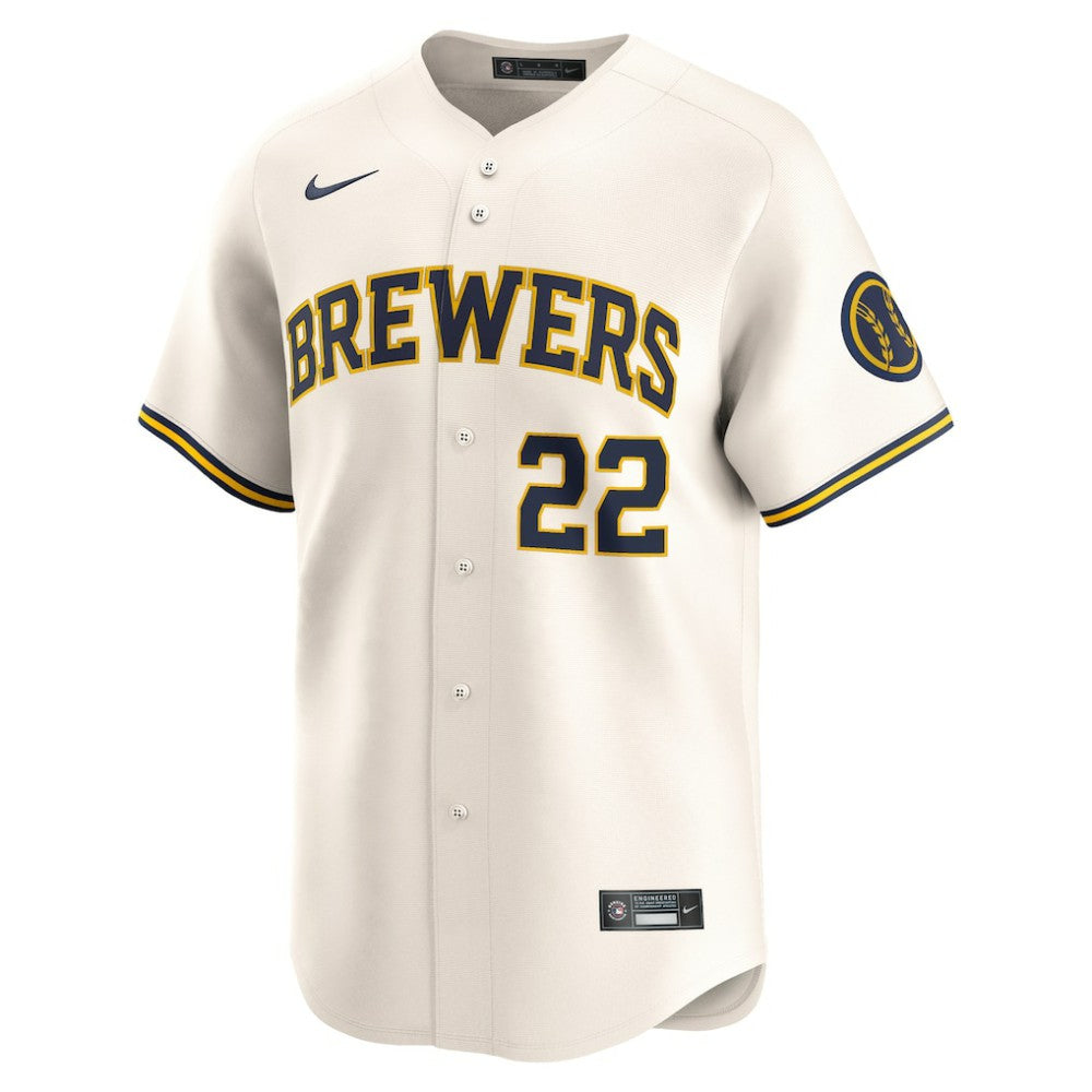 Christian Yelich Milwaukee Brewers Nike Home Limited Player Jersey | MLB Discount