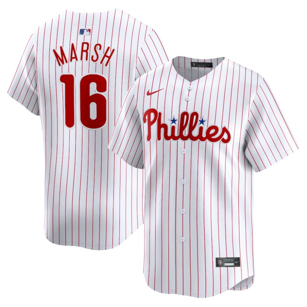 Brandon Marsh Philadelphia Phillies Nike Home Limited Player Jersey | MLB Shop