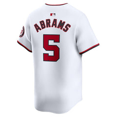 CJ Abrams Washington Nationals Nike Home Limited Player Jersey | MLB Online
