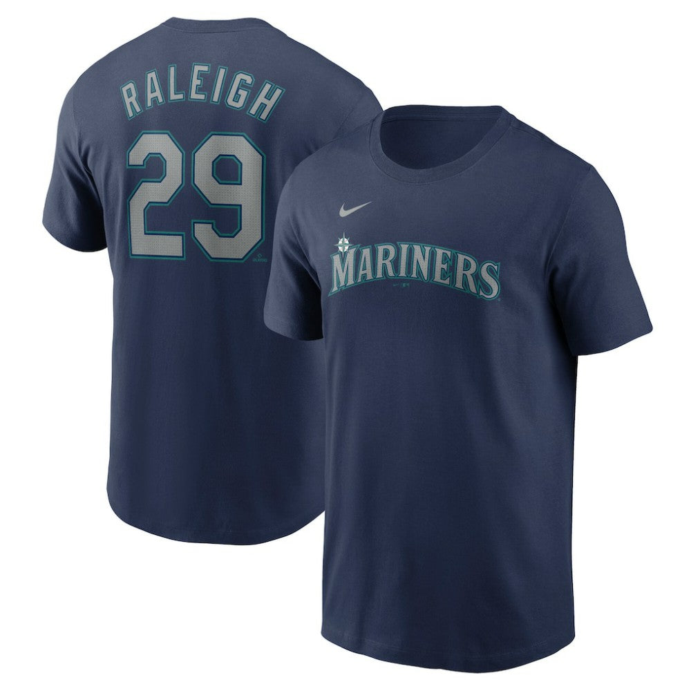 Cal Raleigh Seattle Mariners Nike Fuse Name & Number T-Shirt | MLB On Sale