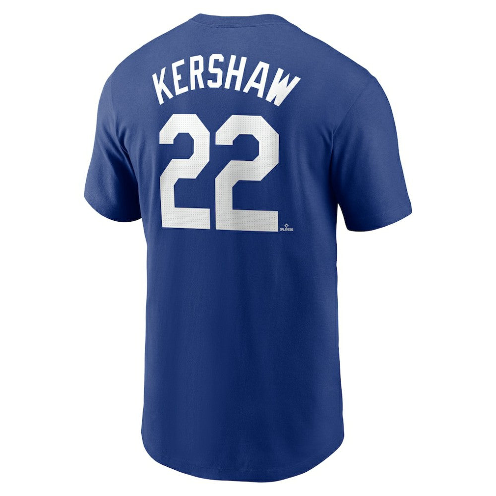 Clayton Kershaw Los Angeles Dodgers Nike Fuse Name & Number T-Shirt | MLB Online