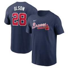 Matt Olson Atlanta Braves Nike Fuse Name & Number T-Shirt | MLB Shop
