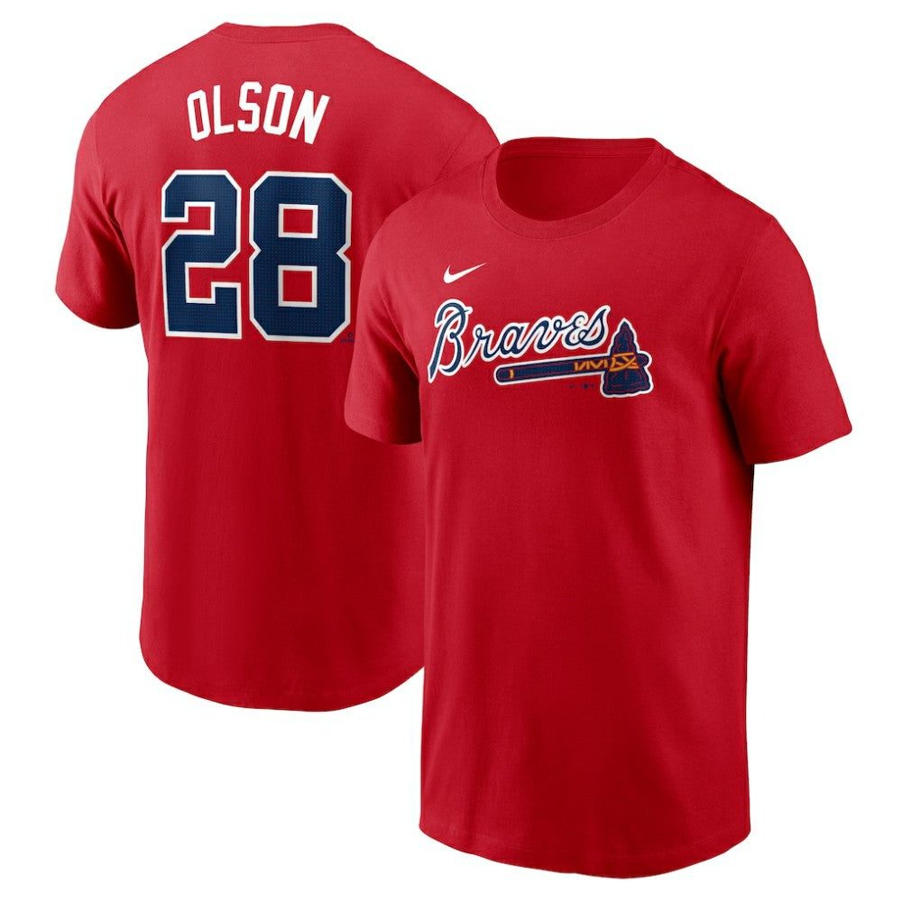 Matt Olson Atlanta Braves Nike Fuse Name & Number T-Shirt | MLB US