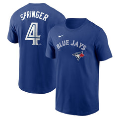 George Springer Toronto Blue Jays Nike Fuse Name & Number T-Shirt | MLB Online