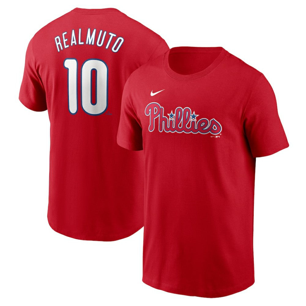 J.T. Realmuto Philadelphia Phillies Nike Fuse Name & Number T-Shirt | MLB Online