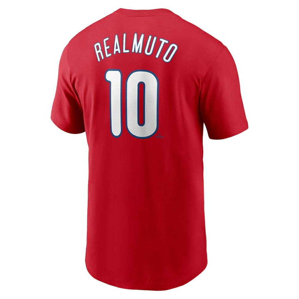 J.T. Realmuto Philadelphia Phillies Nike Fuse Name & Number T-Shirt | MLB Online