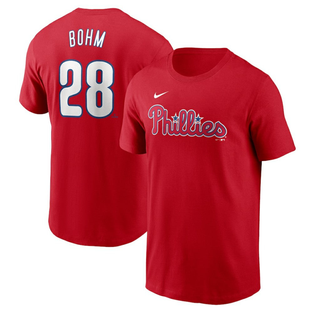 Alec Bohm Philadelphia Phillies Nike Fuse Name & Number T-Shirt | MLB For sale