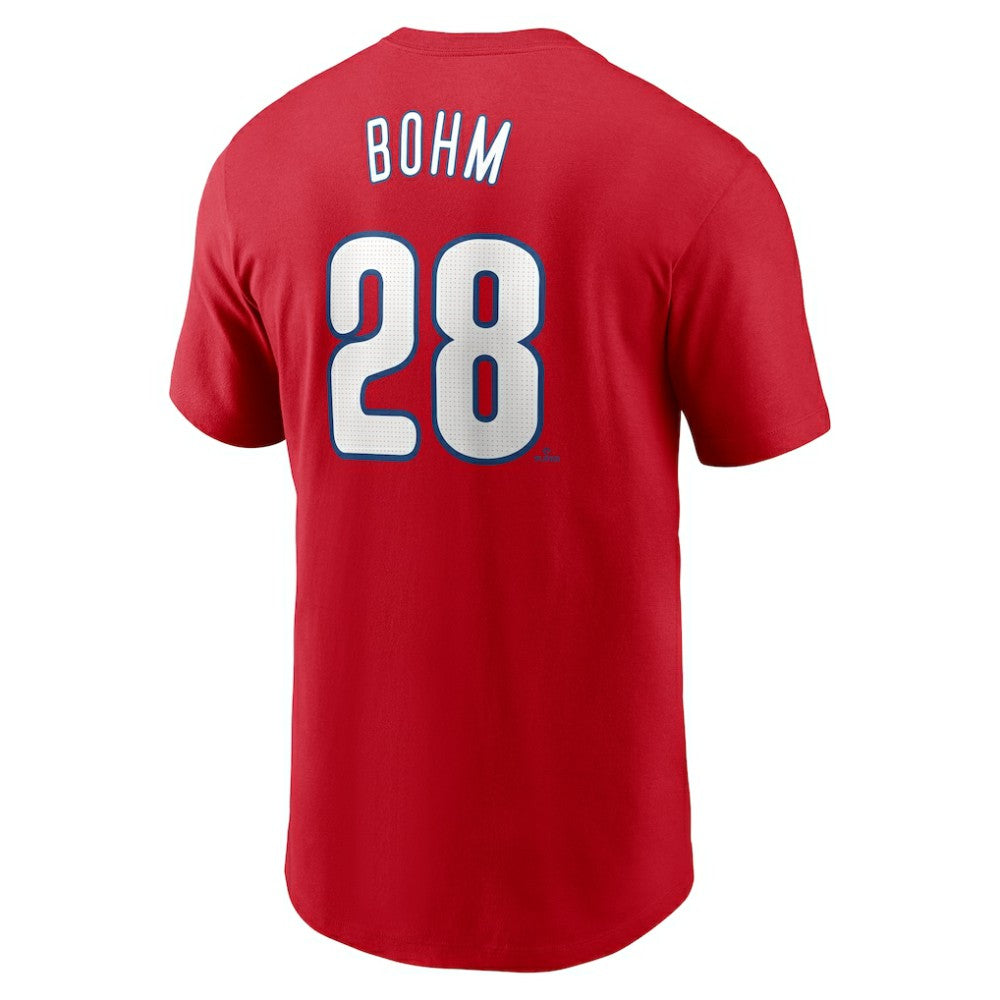 Alec Bohm Philadelphia Phillies Nike Fuse Name & Number T-Shirt | MLB For sale