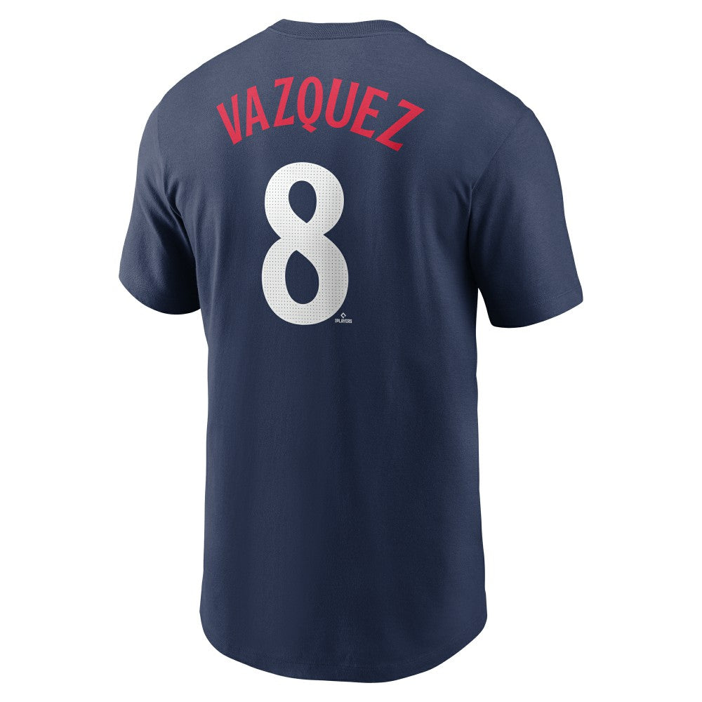 Christian Vazquez Minnesota Twins Nike Fuse Name & Number T-Shirt | MLB Outlet